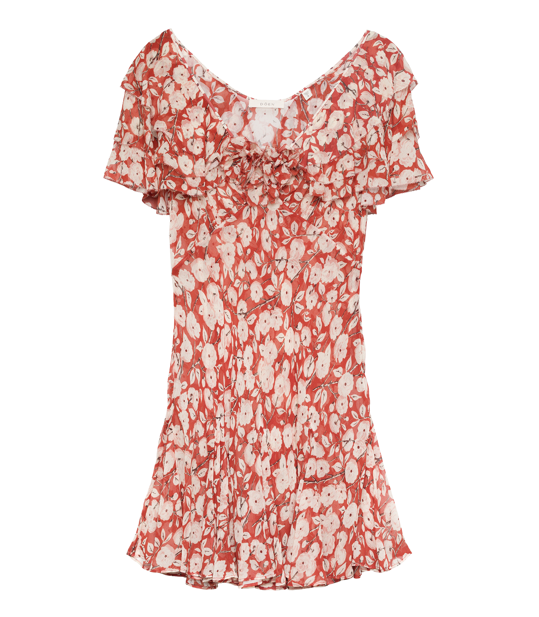 ALCIDA DRESS -- ROUGE AMBRIDGE ROSE