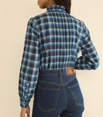 BARRETT TOP -- VALMONT PLAID