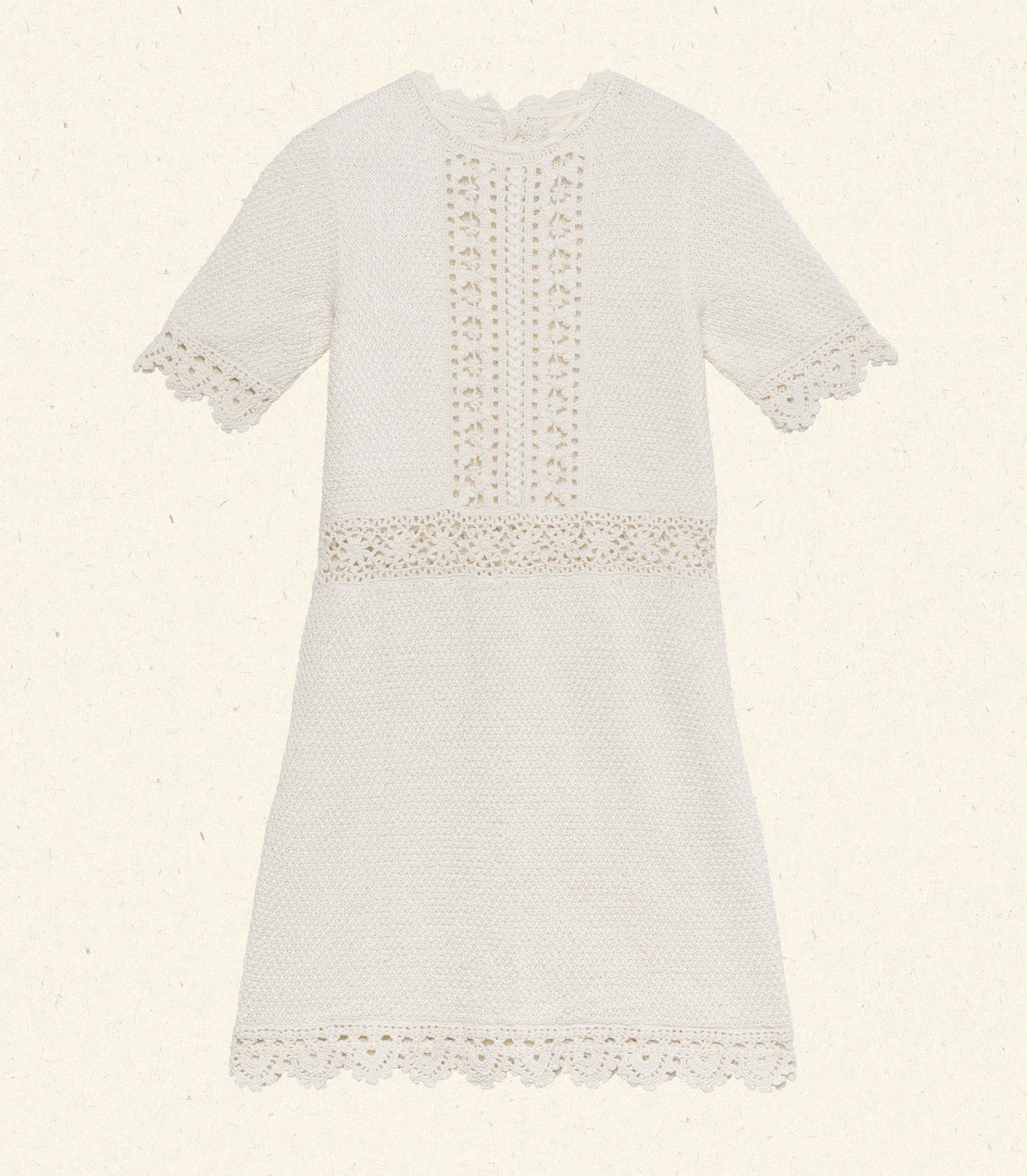 BATHILDE DRESS -- PEARL