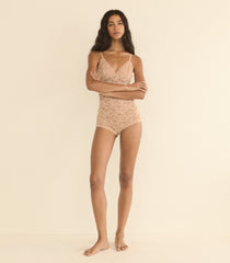BETHANY BODYSUIT -- ANTIQUE ROSE
