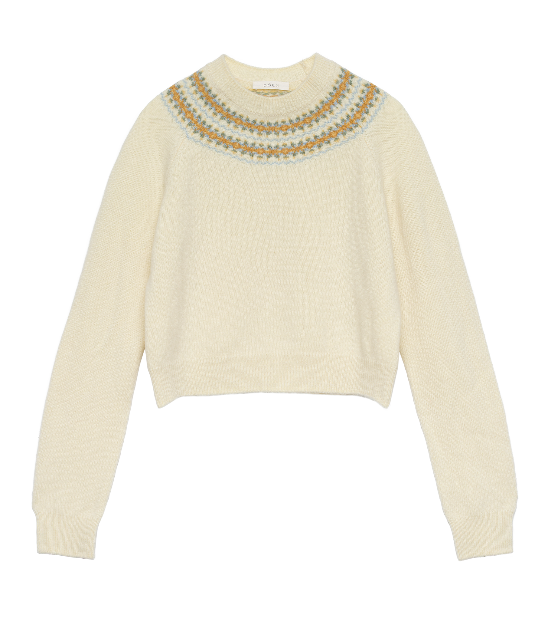 BONIFACE SWEATER -- GATEAU ANNECY FAIR ISLE