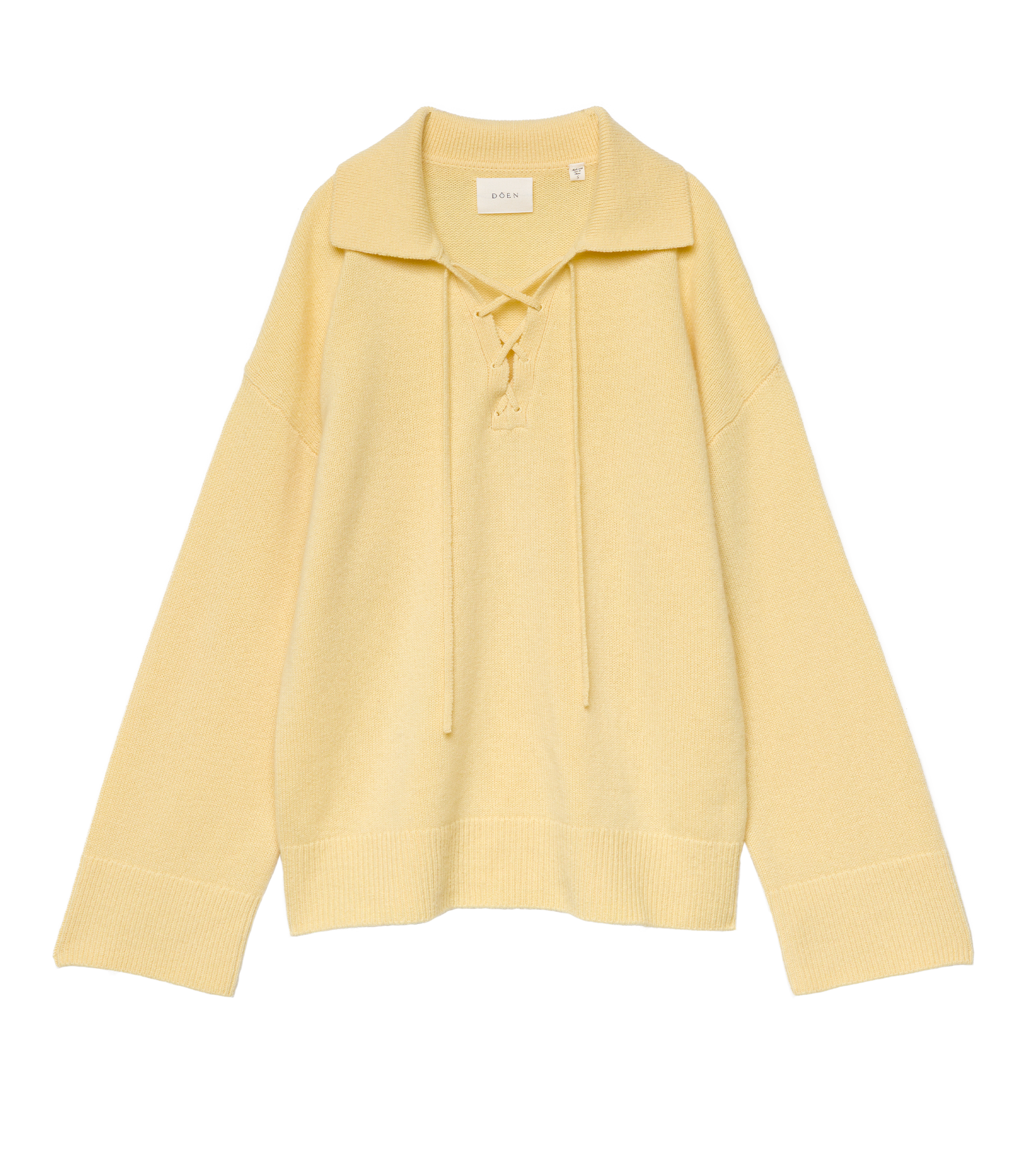 BURKE CASHMERE SWEATER -- WILD HONEYSUCKLE