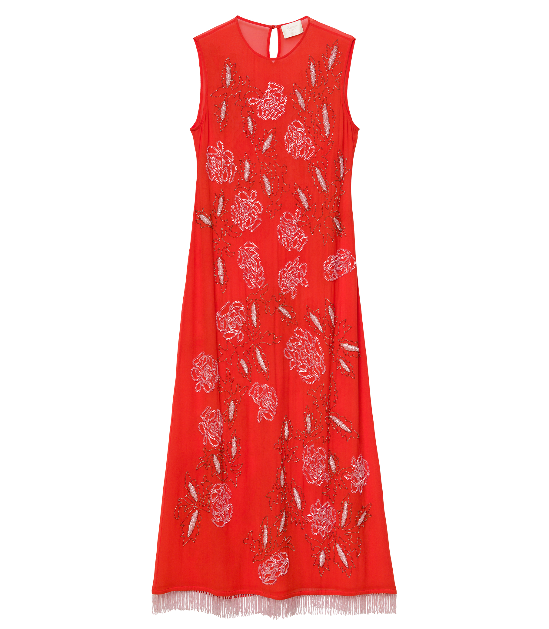 CHANDRA DRESS -- ORANGE CITRINE