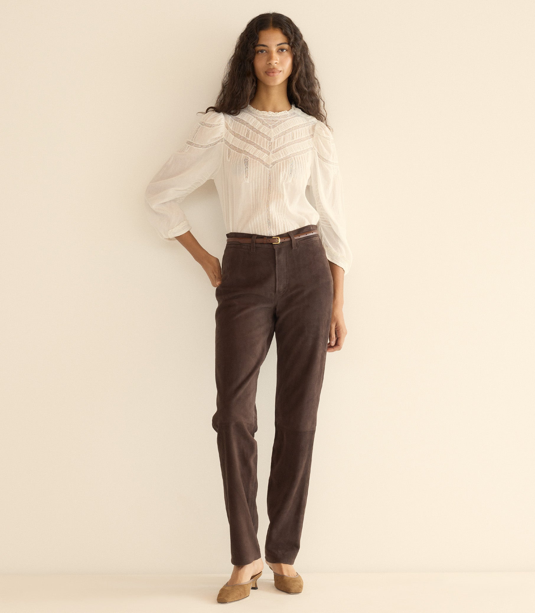 CHEVALIER PANT -- DEEP CHOCOLATE