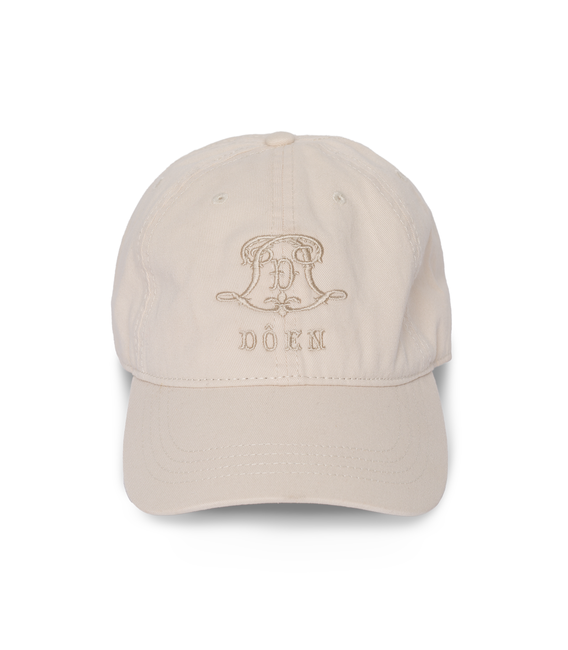 CLARO BASEBALL HAT -- CREAM COTTON