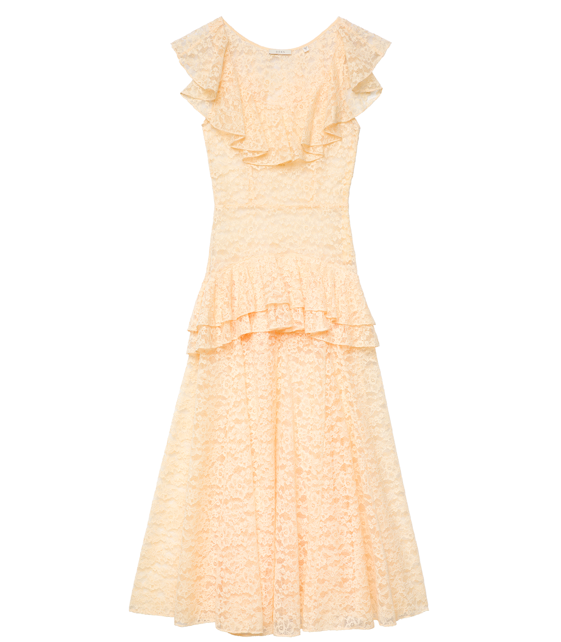 COSTINE DRESS -- VANILLA