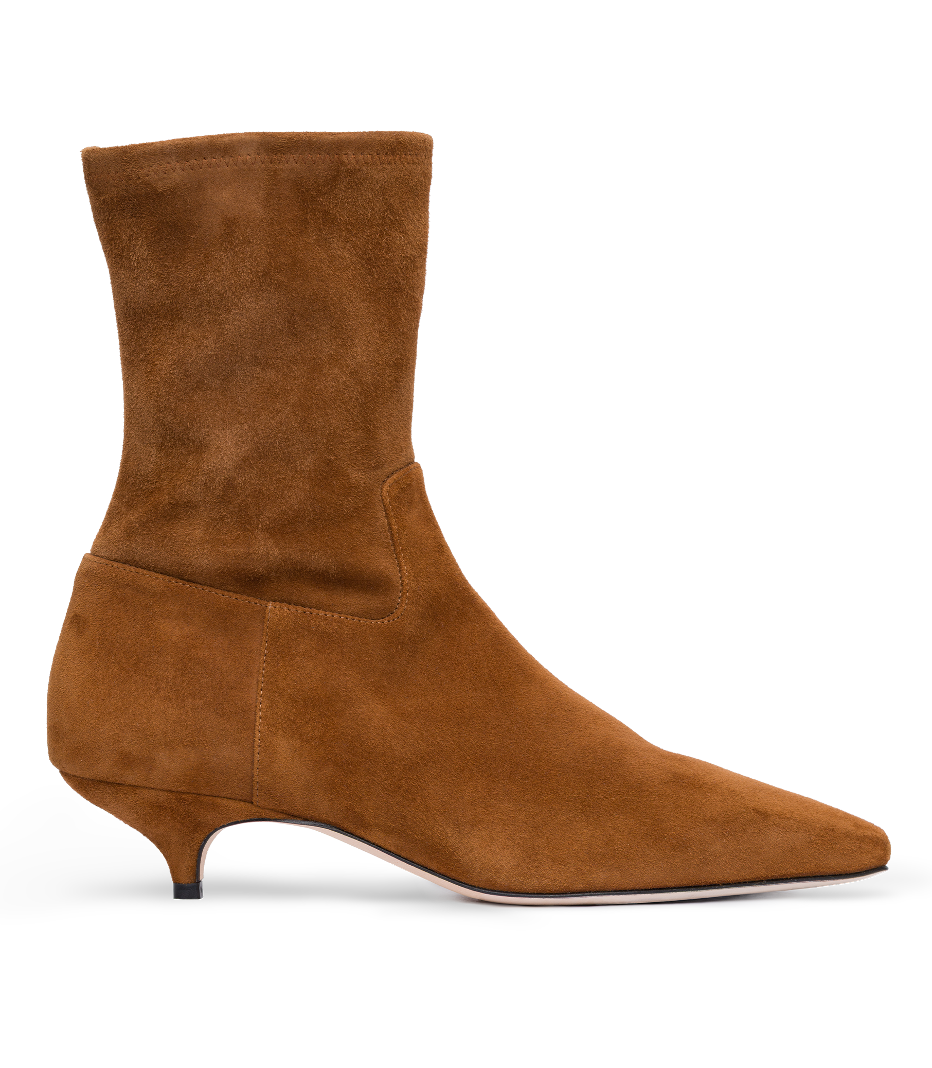 DEVI BOOT -- TORTOISE STRETCH SUEDE