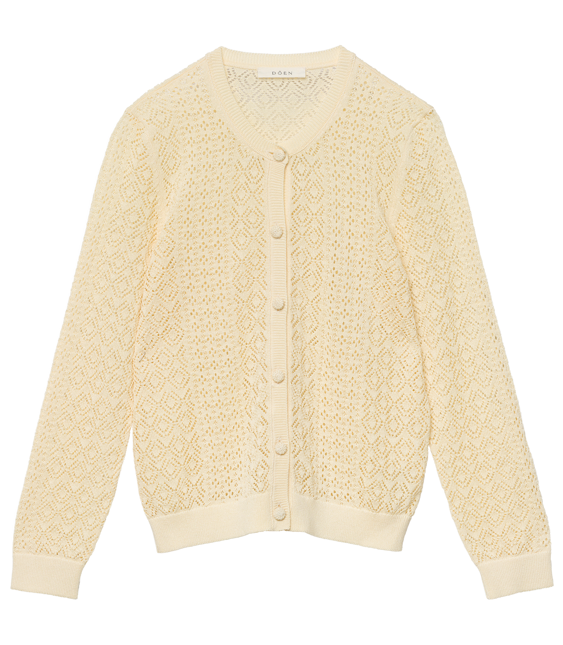 DIANE CARDIGAN -- VANILLA