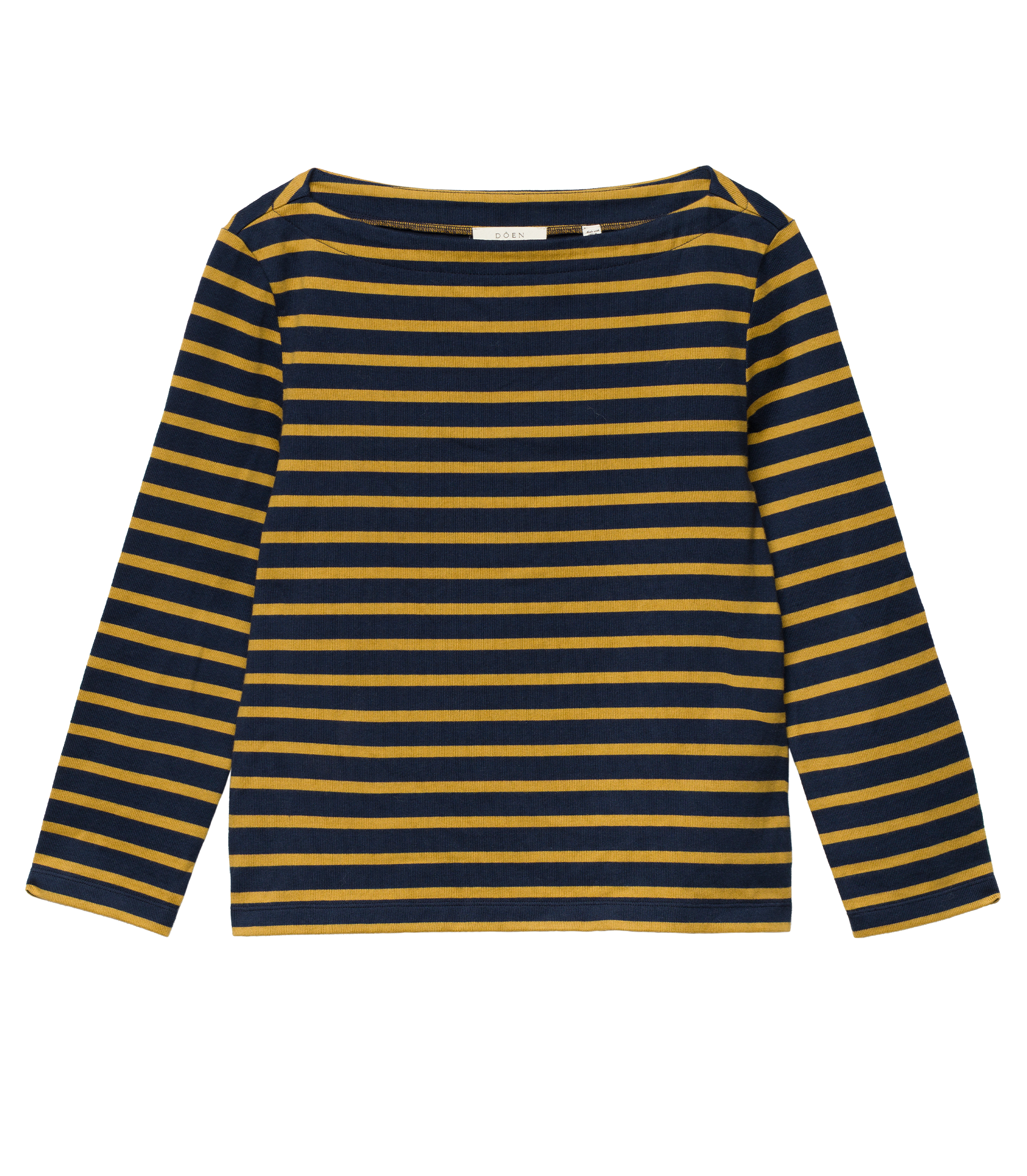 DONNIE TEE -- NAVY BRETON STRIPE