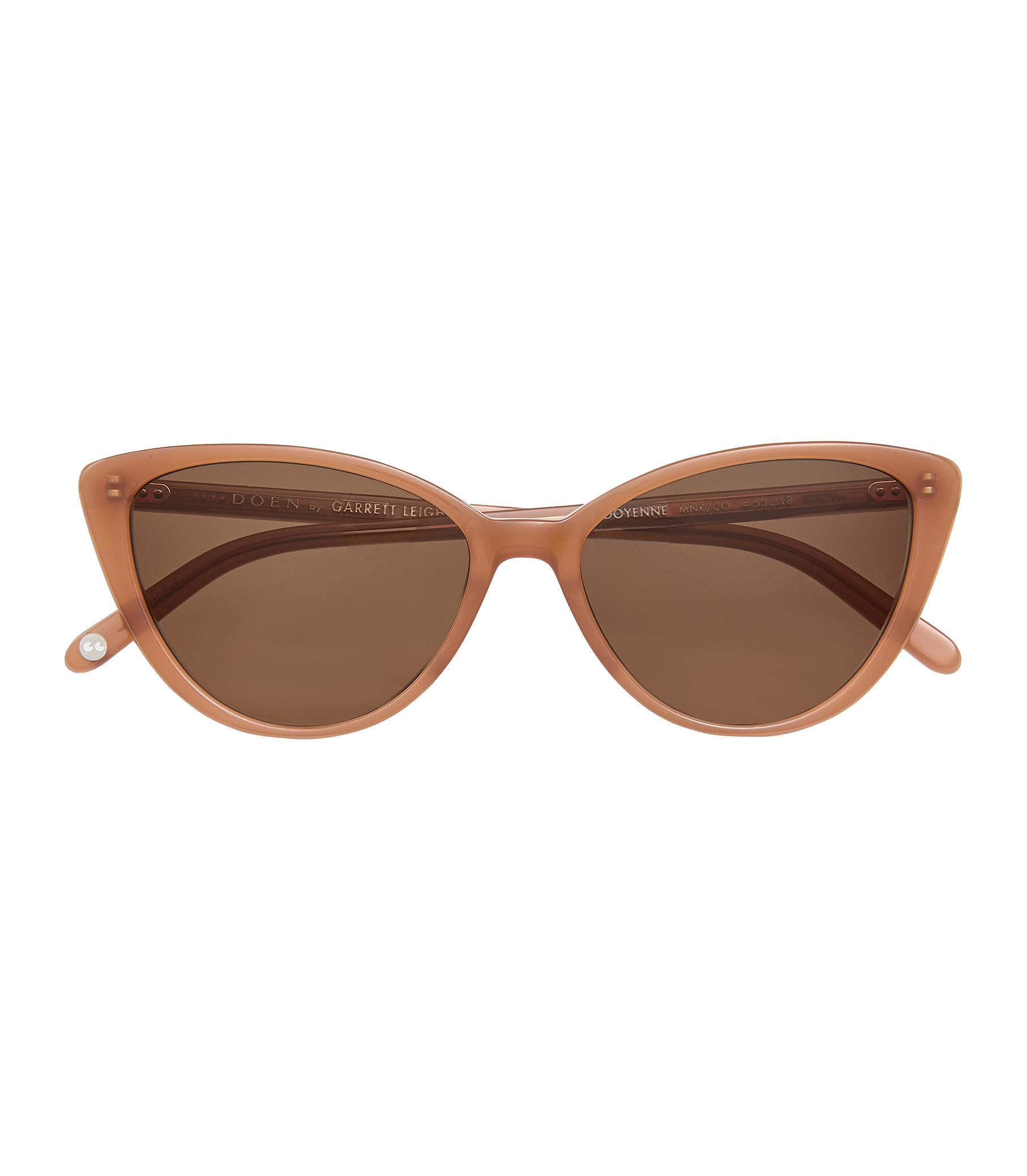 DÔEN BY GARRETT LEIGHT DOYENNE SUNGLASSES -- MINK