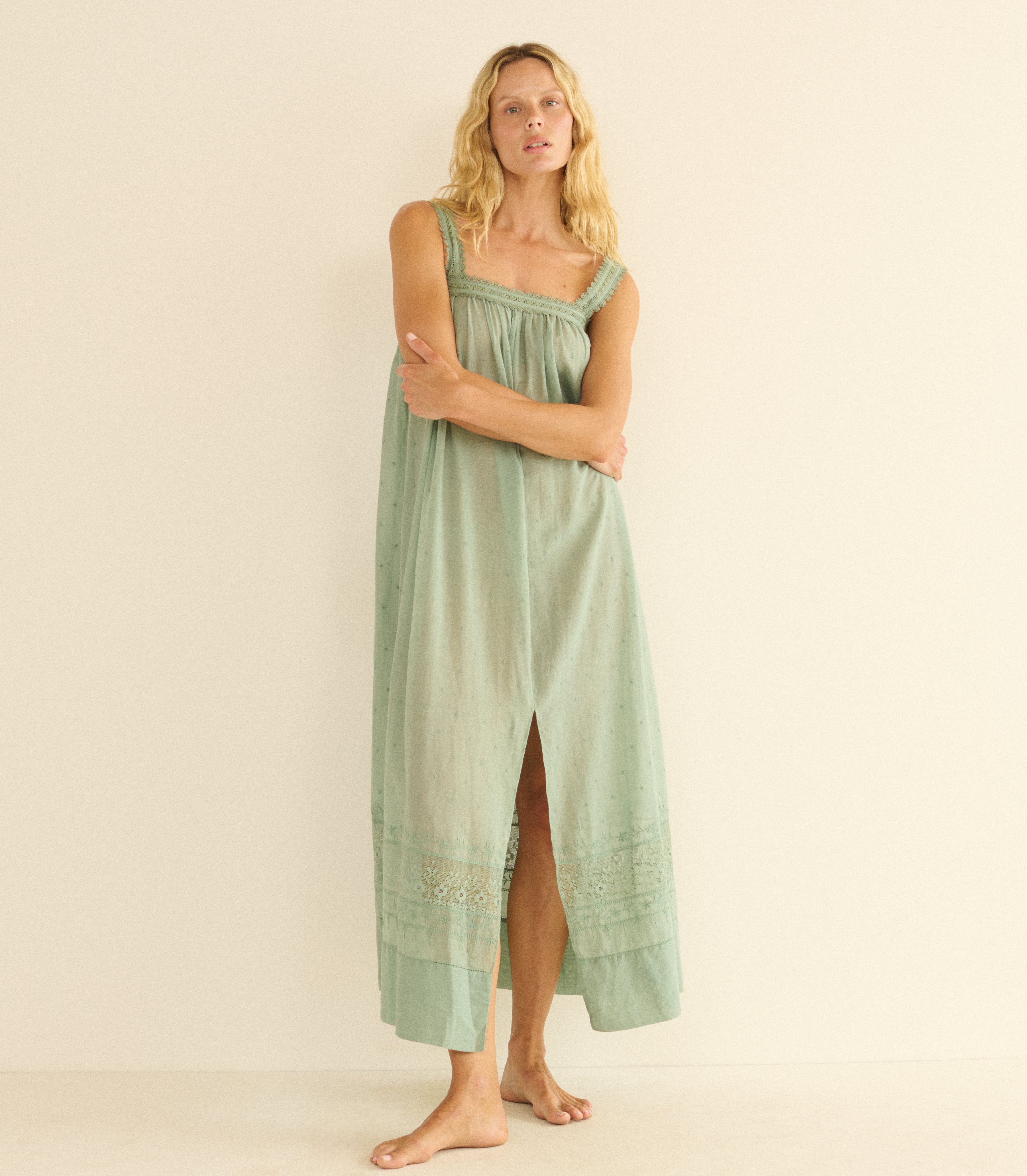 ELARIE DRESS -- ALOE