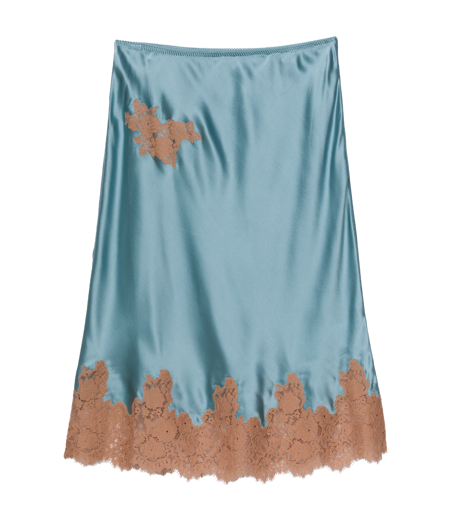 ELOWETTE SKIRT -- DEEP AQUAMARINE