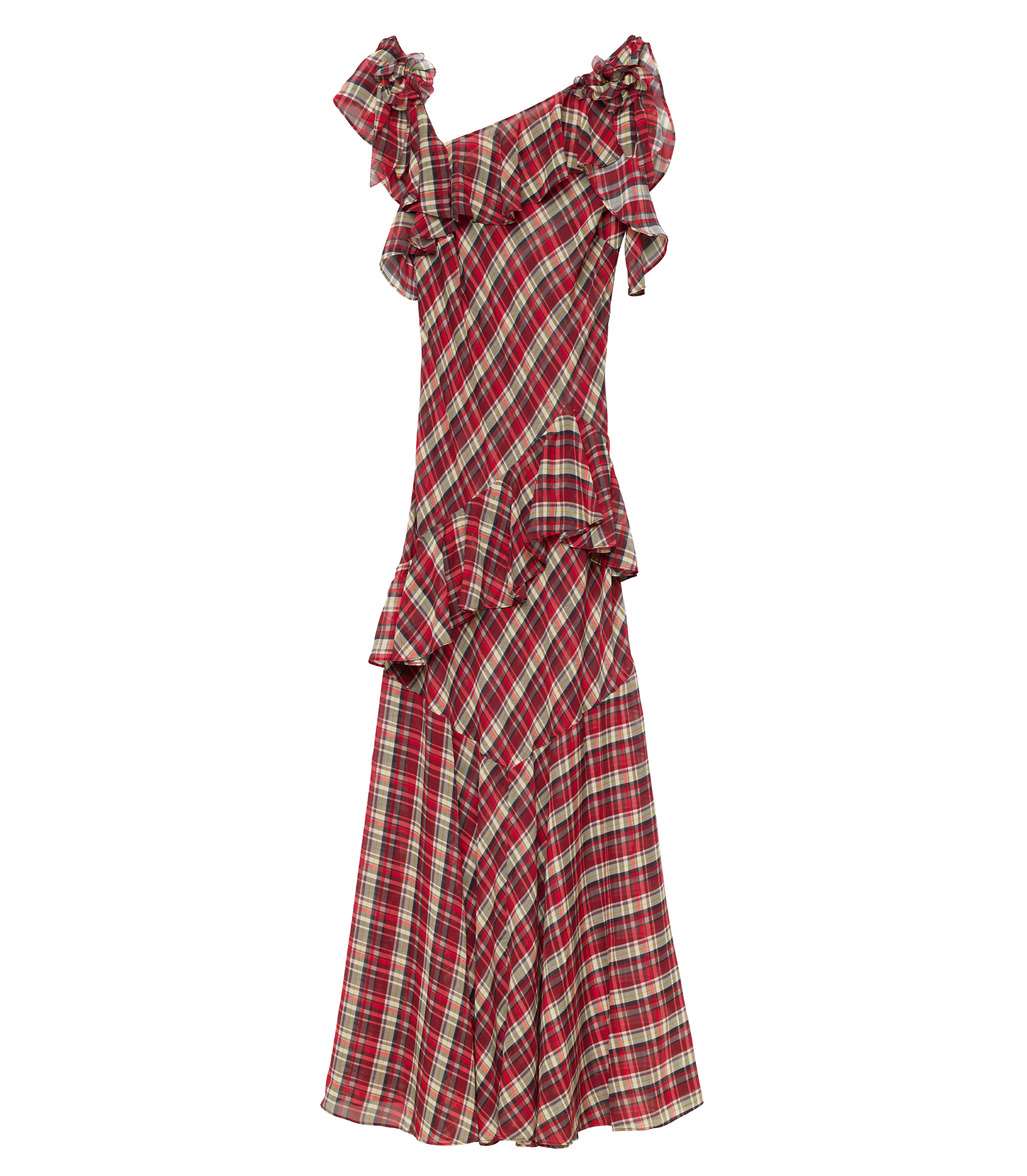FERNANDA DRESS -- ROSEMERE PLAID