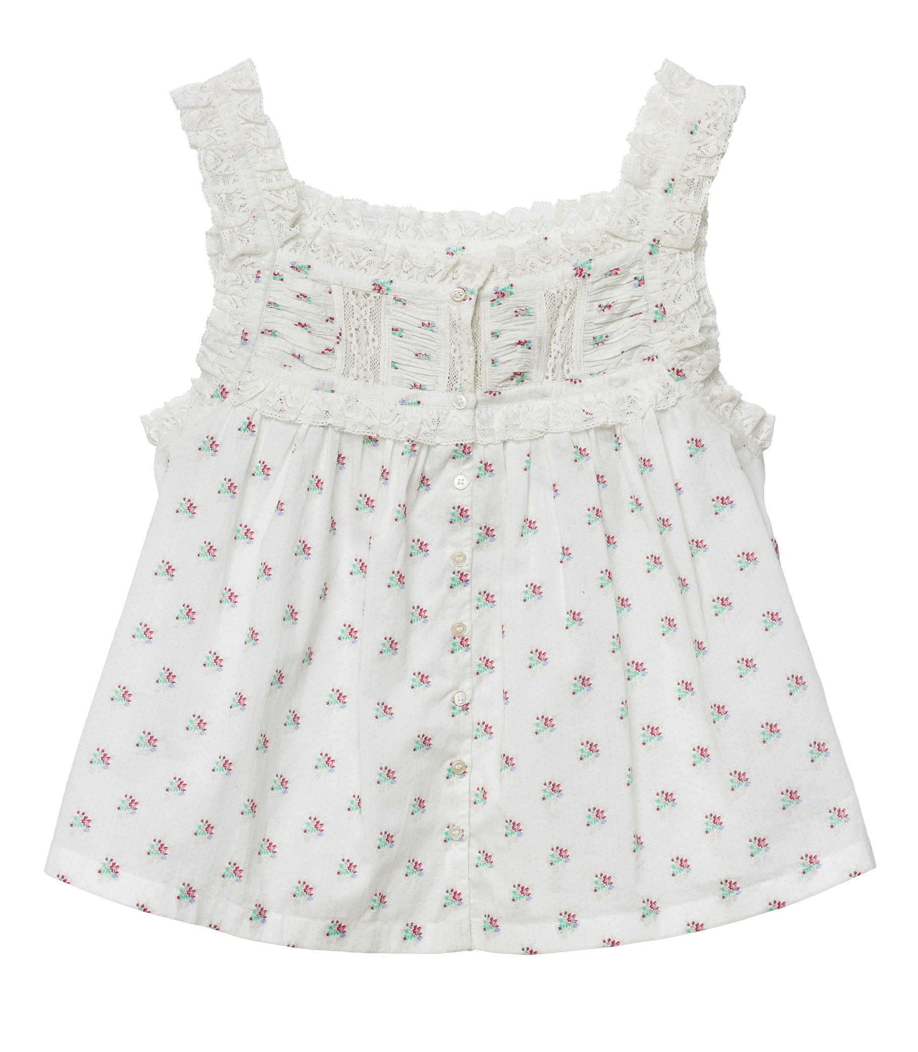 FIDELLA TOP -- PETIT POSY CALICO