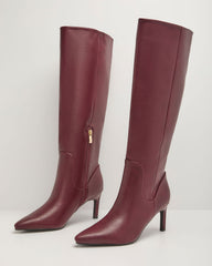 Celine Knee High Leather Boots