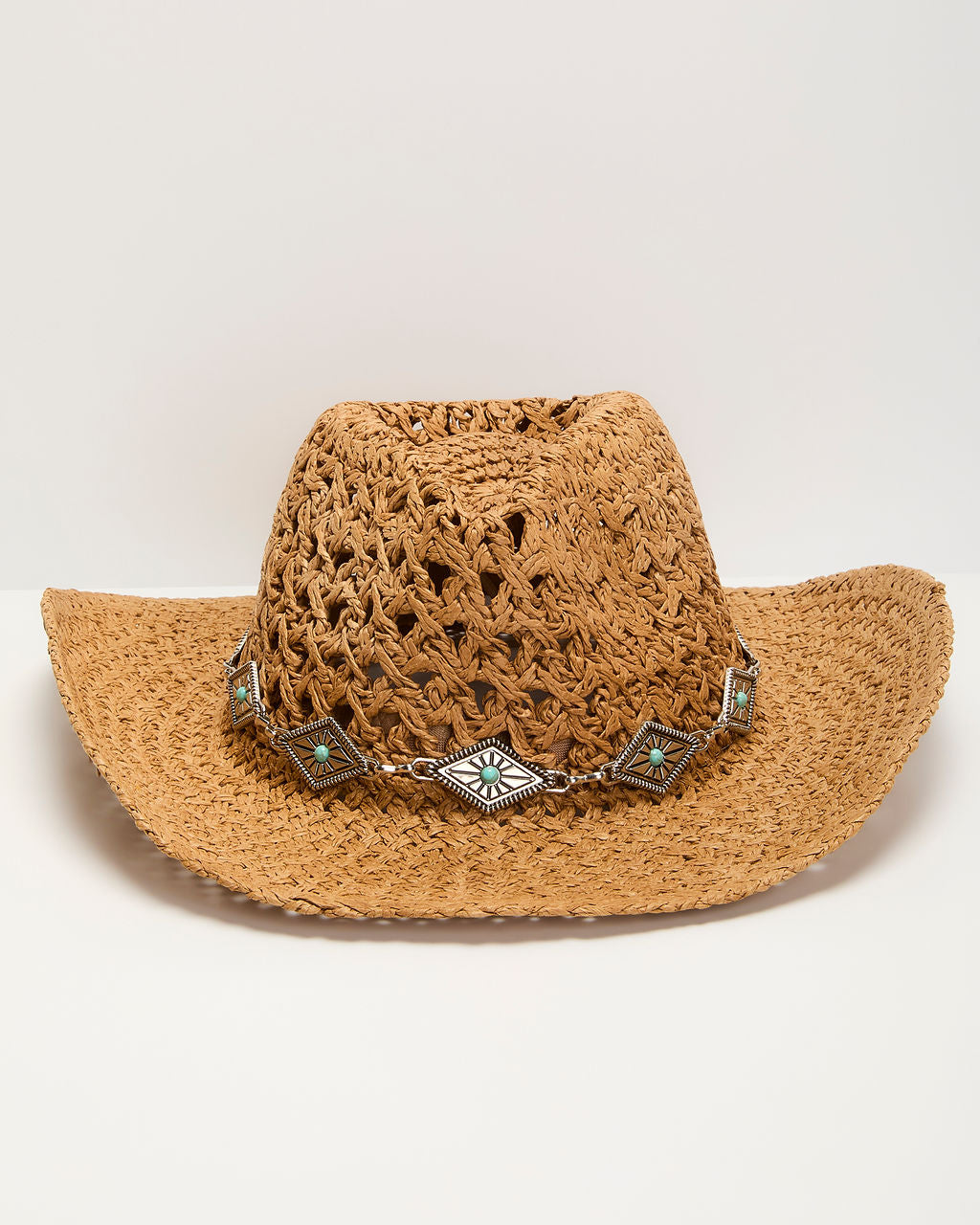 Main Stage Straw Western Hat