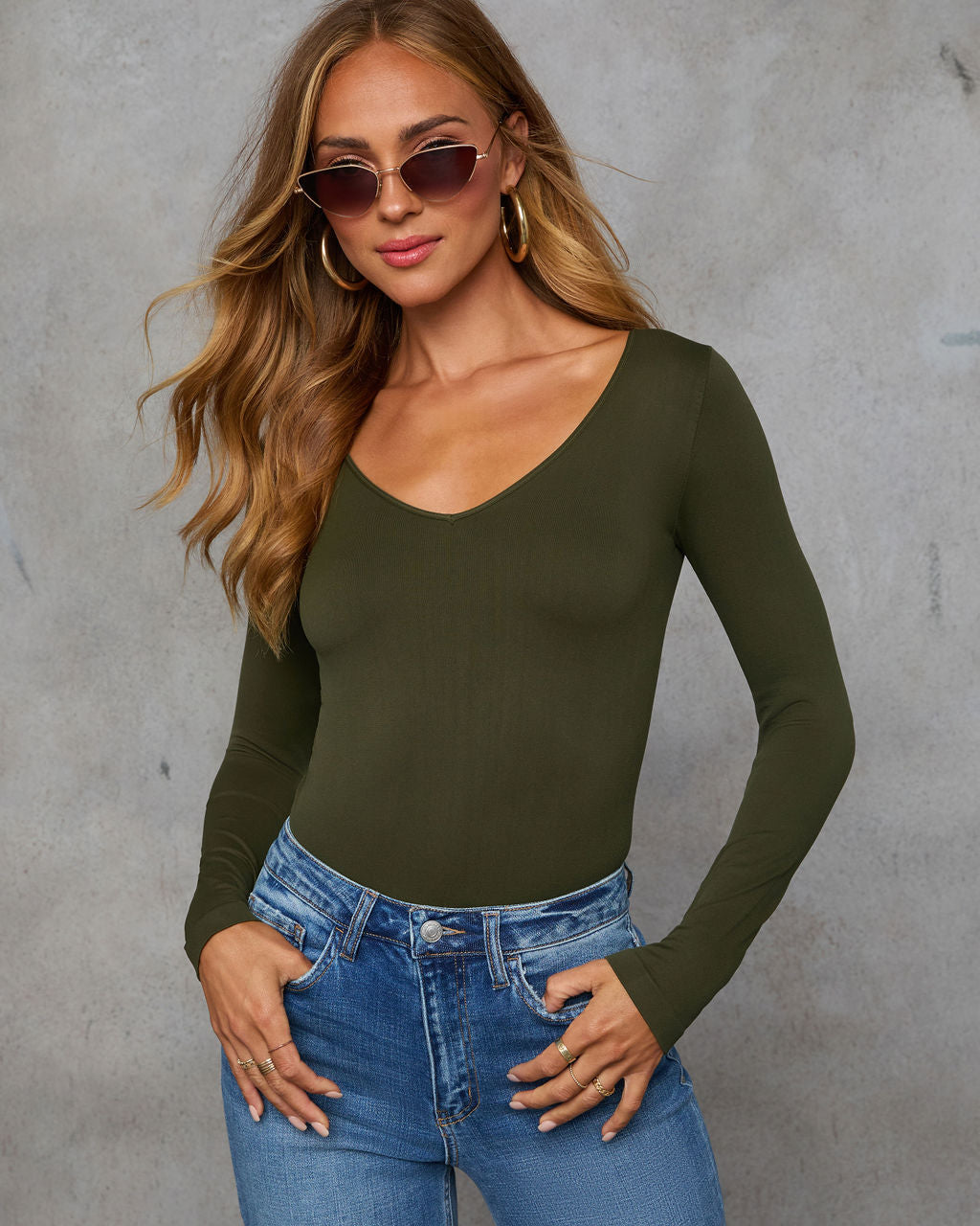 Little Things Seamless Long Sleeve Bodysuit