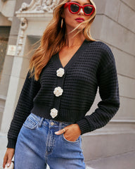 Keep Close Floral Button Cardigan