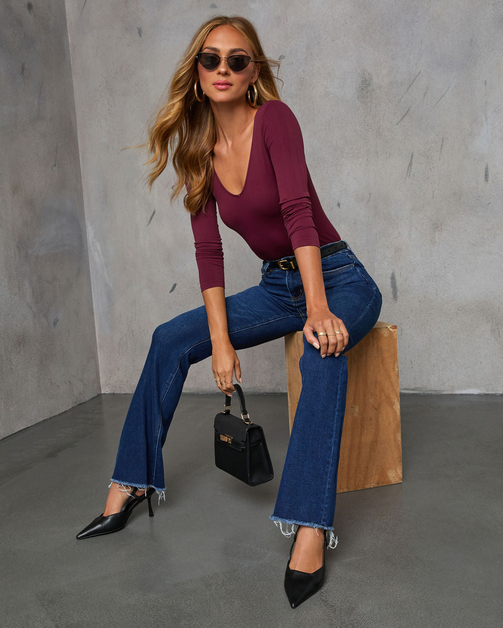 Little Things Seamless Long Sleeve Bodysuit