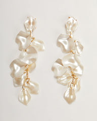 Etta Textured Drop Earrings