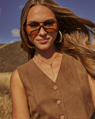 Bellah Classic Aviator Sunglasses