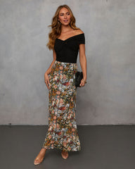 Trisha Off The Shoulder Ruched Bodysuit