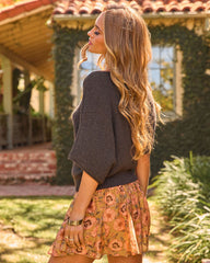 Lettie Short Sleeve Sweater Top