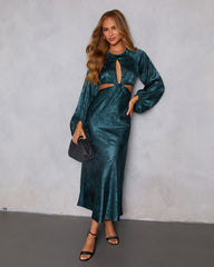 Under My Spell Cutout Maxi Dress