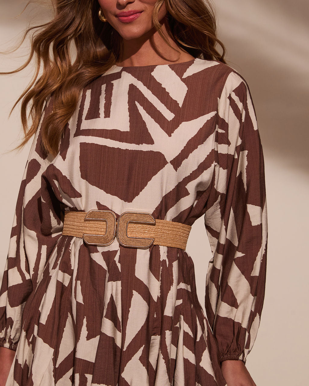 Voyager Straw Stretch Belt