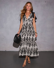 Georgia Floral Maxi Dress