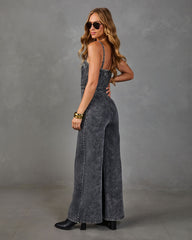 Trendsetter Denim Jumpsuit