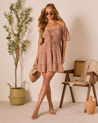 Pure Essence Tiered Babydoll Dress