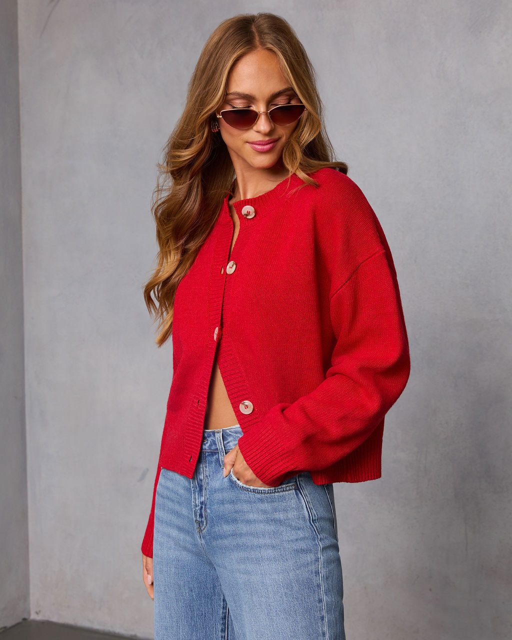 Imola Knit Button Down Cardigan