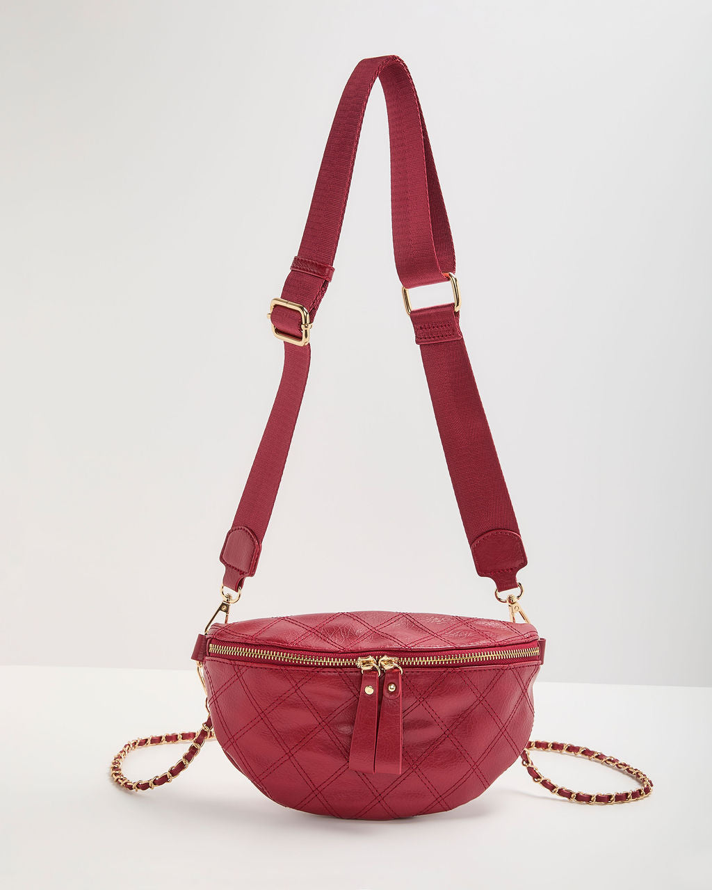 Jenny Faux Leather Belt Bag