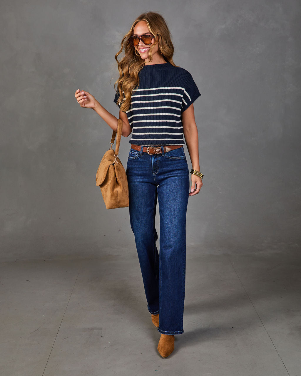 Clean Slate Super Stretch High Rise Straight Leg Jeans
