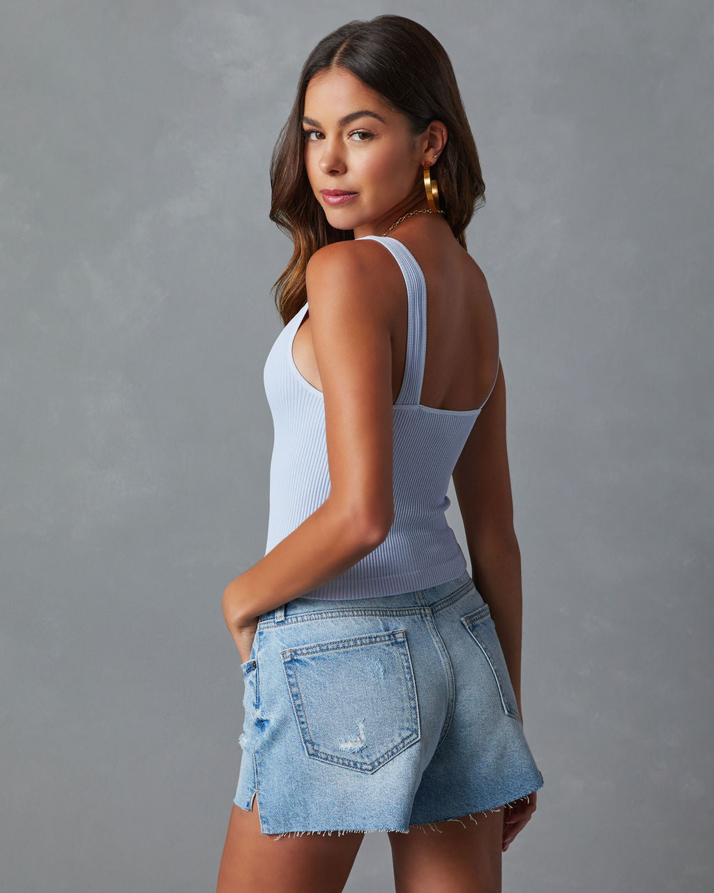 Remington Seamless Ribbed Crop Tank