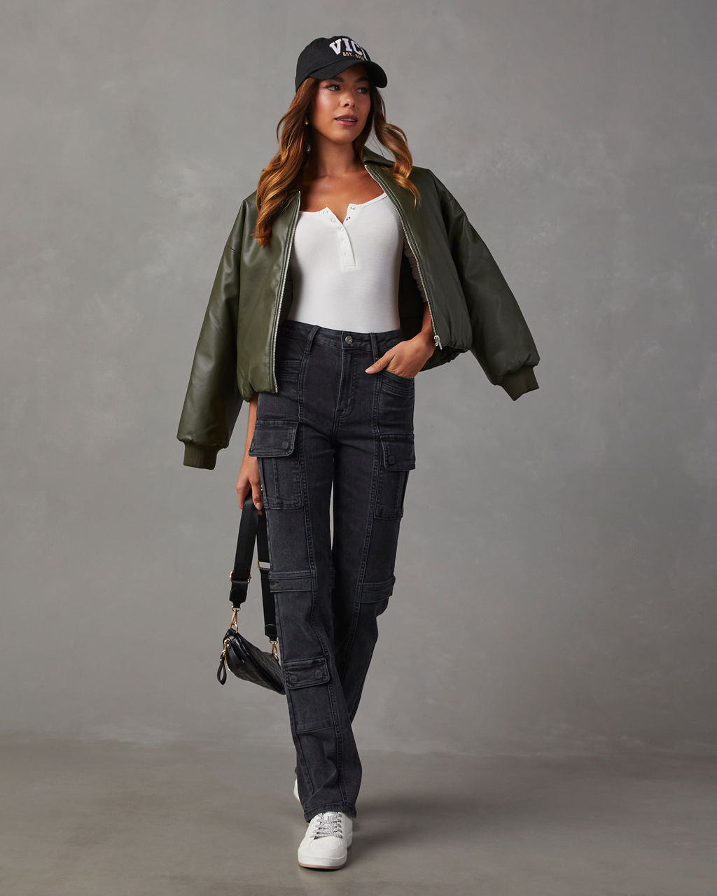 Zhaire Super Stretch High Rise Straight Jeans