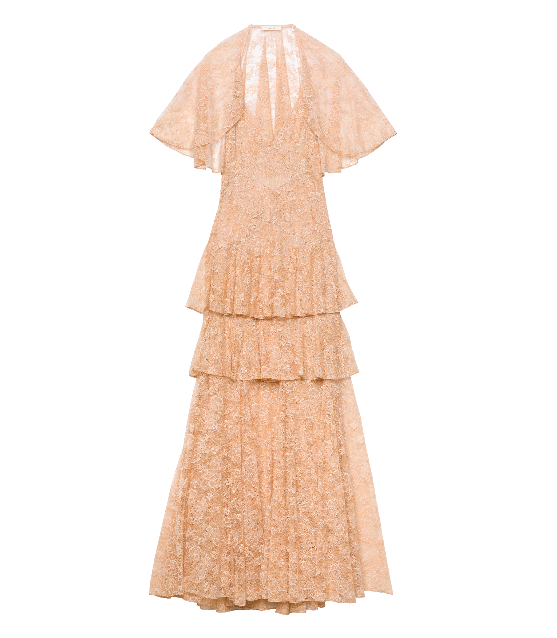 GWYNETH DRESS -- BEIGE PEARL