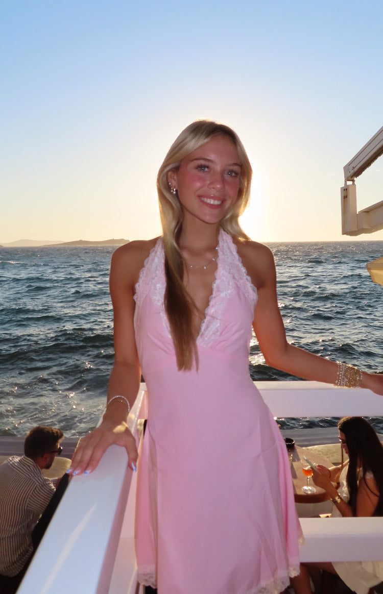 Cassidy Baby Pink Mini Dress