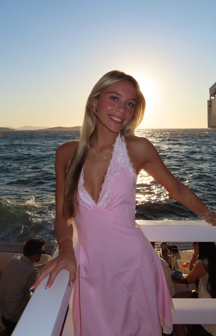 Cassidy Baby Pink Mini Dress