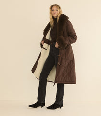 HEMLOCK COAT -- CHOCOLATE BROWN