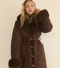 HEMLOCK COAT -- CHOCOLATE BROWN