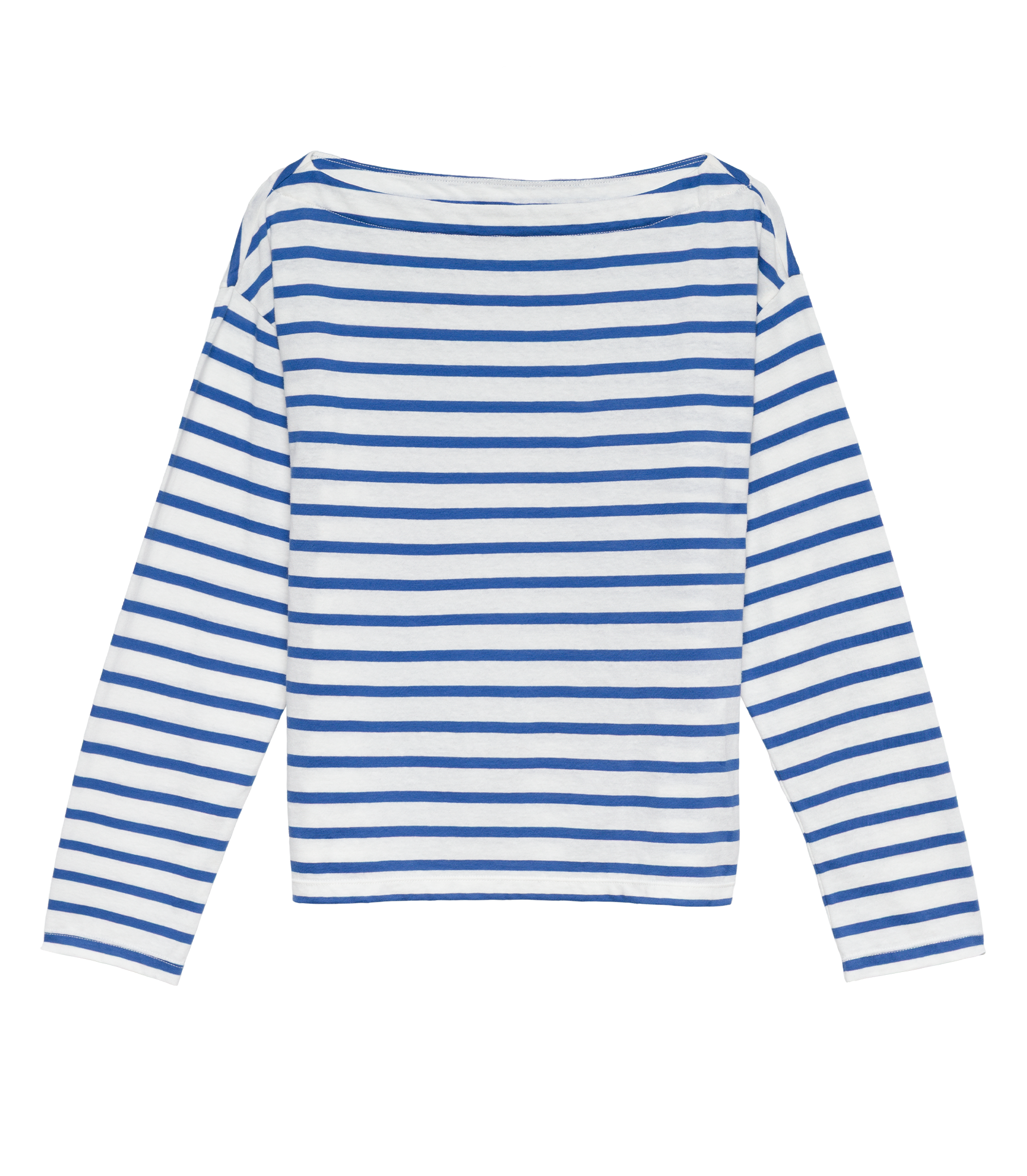 IRENE TEE -- BLEU BRETON STRIPE