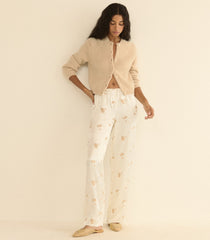LAVONA PANT -- FRESCO TAPPEZZERIA JACQUARD