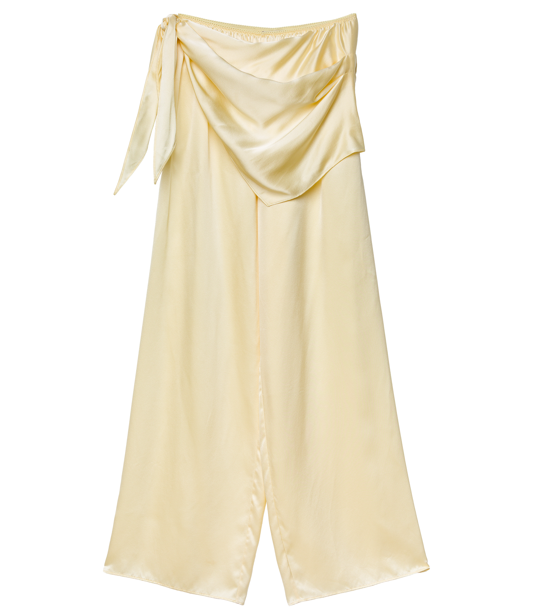 LAVON SCARF PANT -- VANILLA