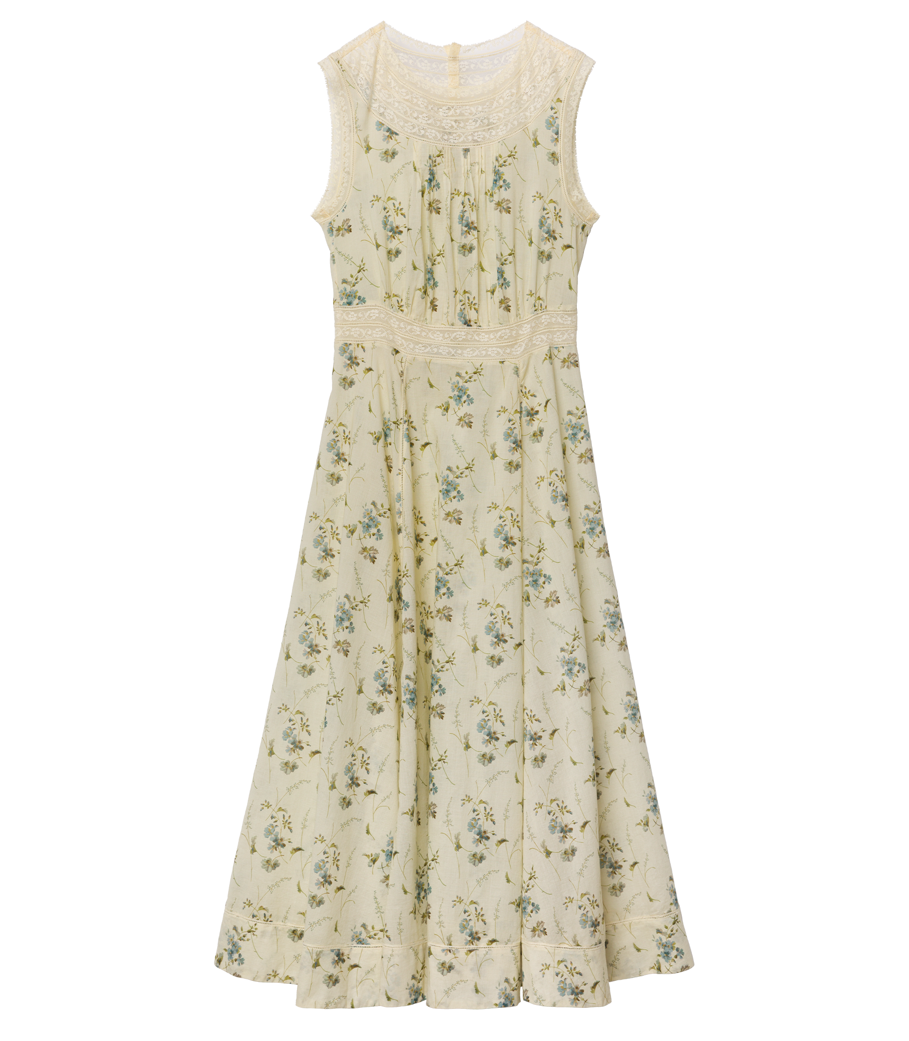 LILIANE DRESS -- SUNSHINE PRAIRIE ROSE