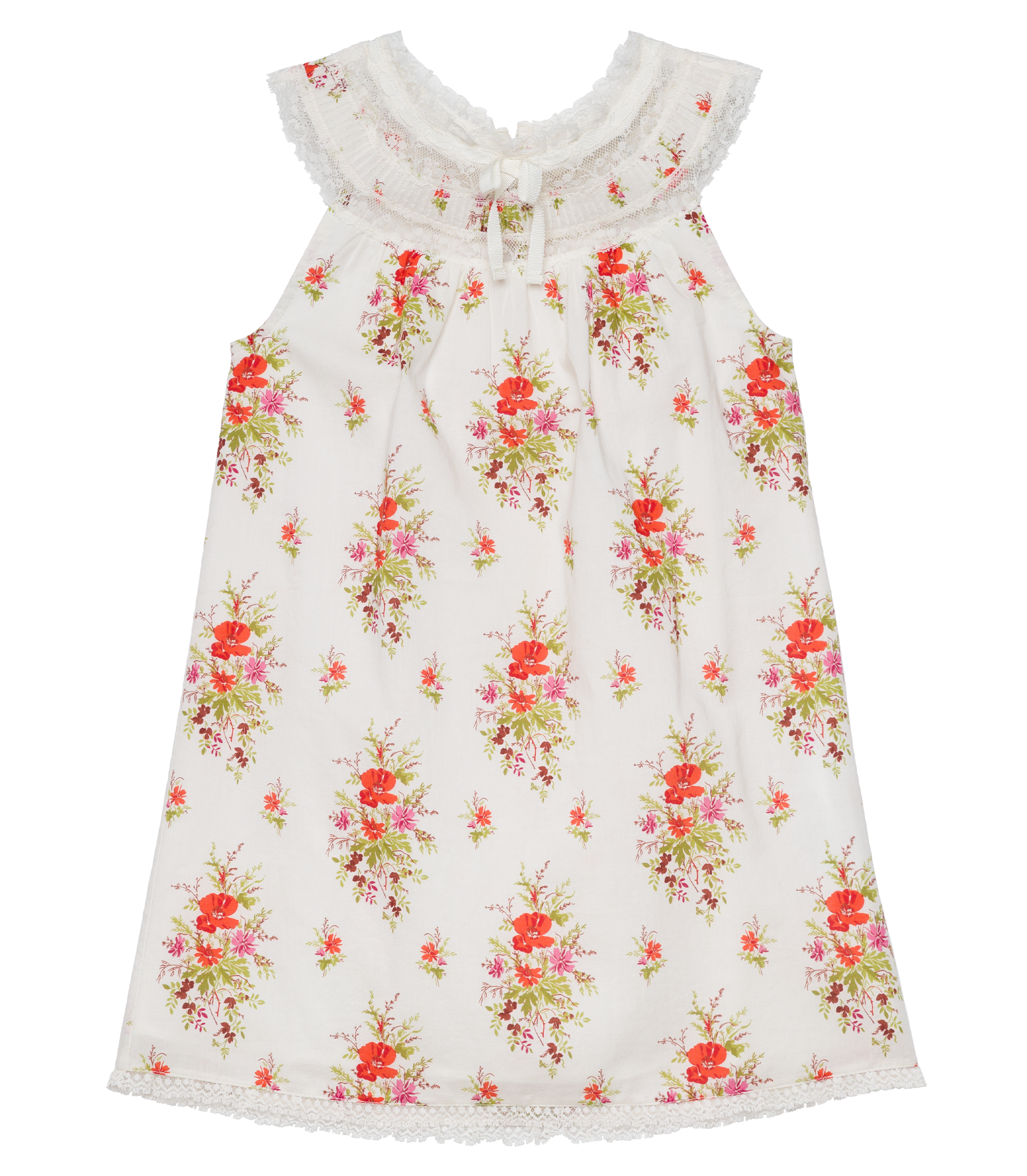 LITTLE DANSES DRESS -- ROSE PETIT BOUQUET DE CHAMONIX