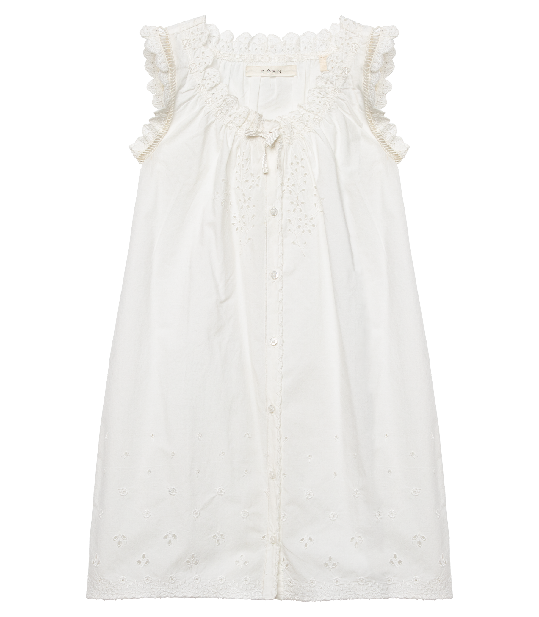 LITTLE NESSIE DRESS -- SALT