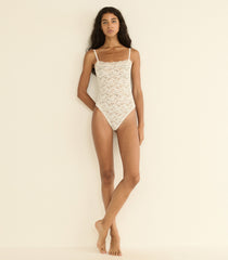 LOVAGE BODYSUIT -- SALT