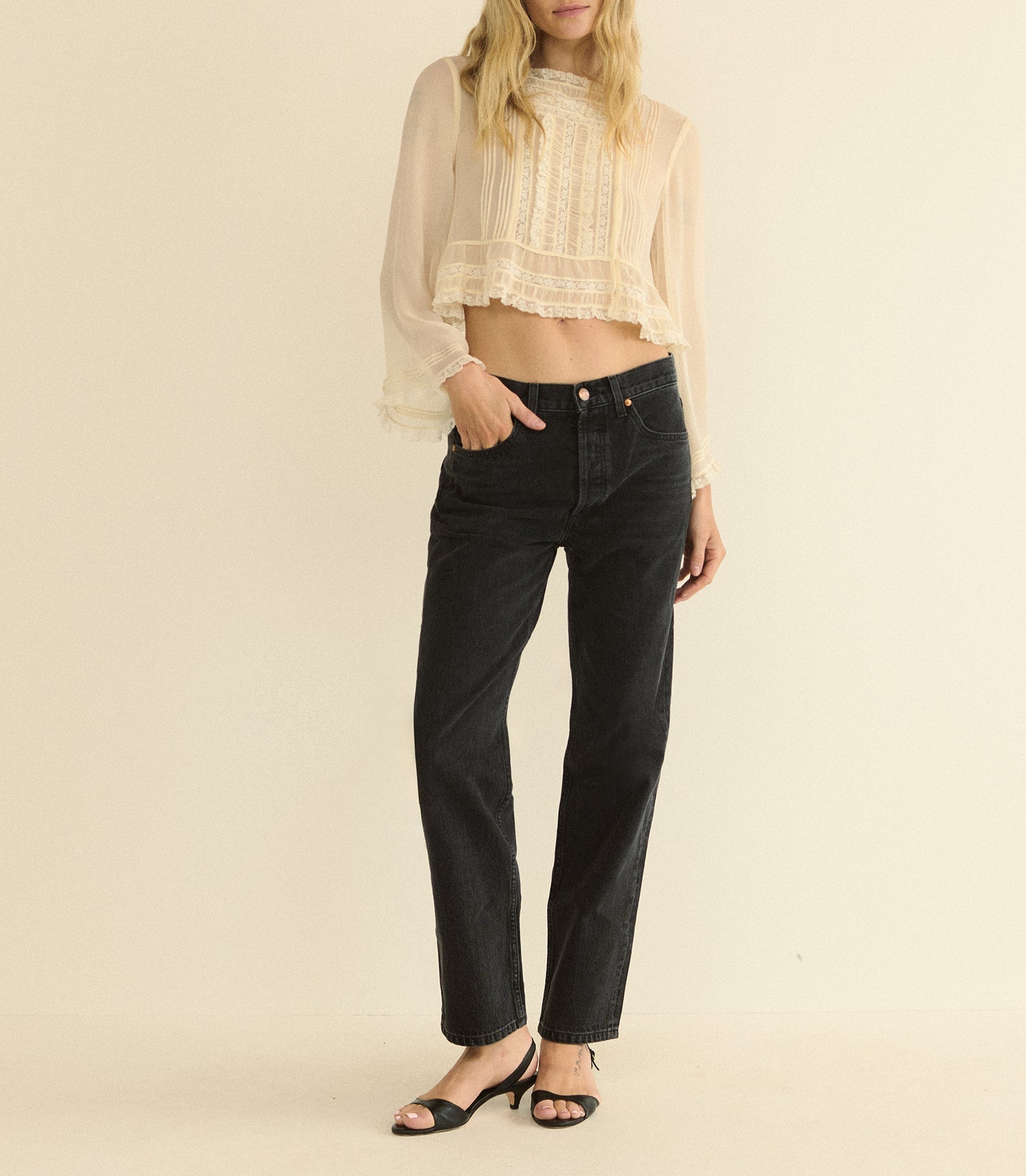 MILLER JEAN -- COAL BLACK WASH